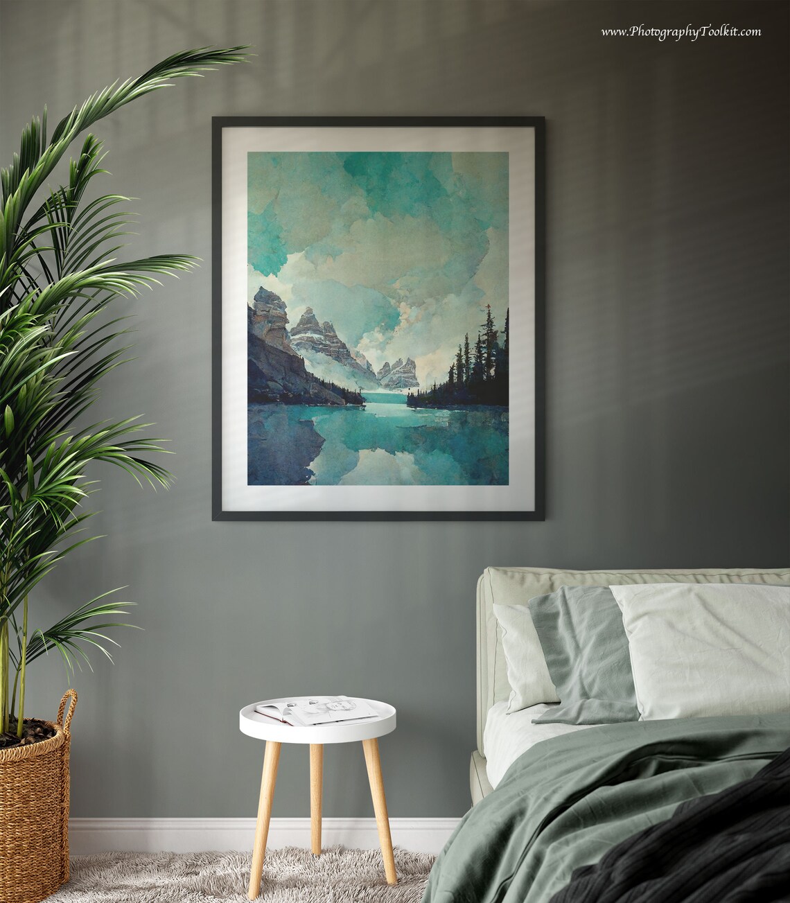 Moraine Lake Banff National Park Poster Print - Image 3