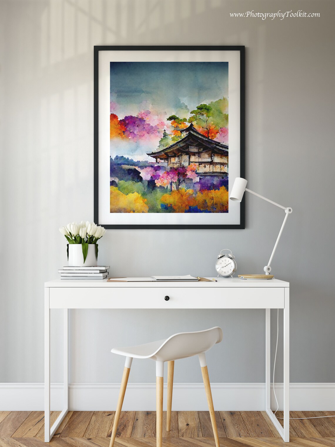 Kyoto Japan Travel Poster, Japanese Art Print - Image 2