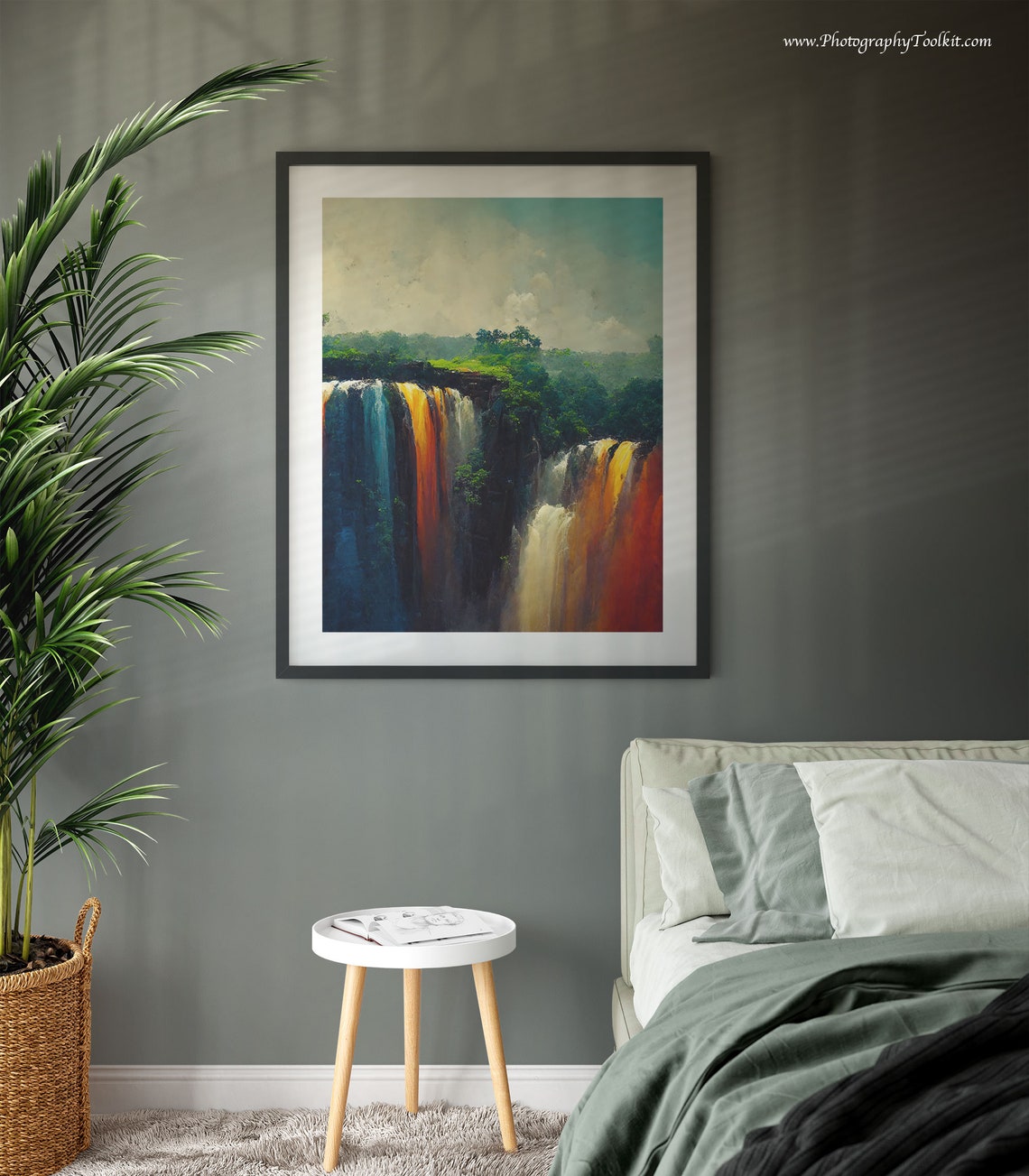 Kaieteur Falls Print Amazon Waterfall Print Amazon Print Amazon River Print Waterfall Wall Art Waterfall Print National Park Print - Image 3
