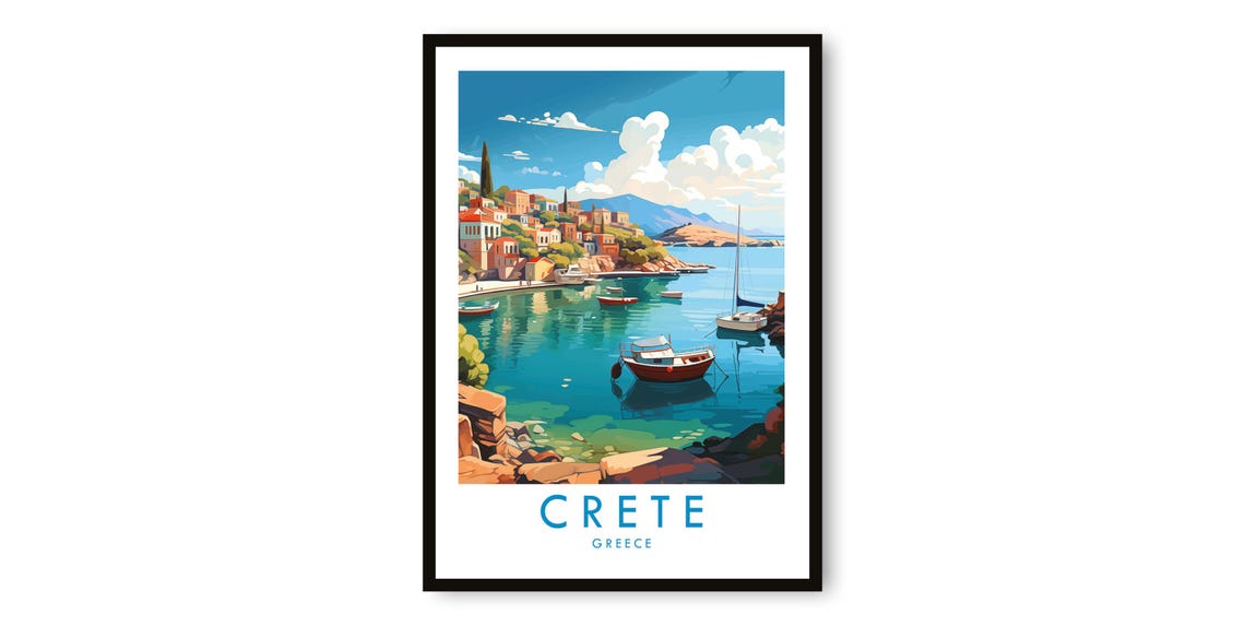 Crete Greece Wall Art Print