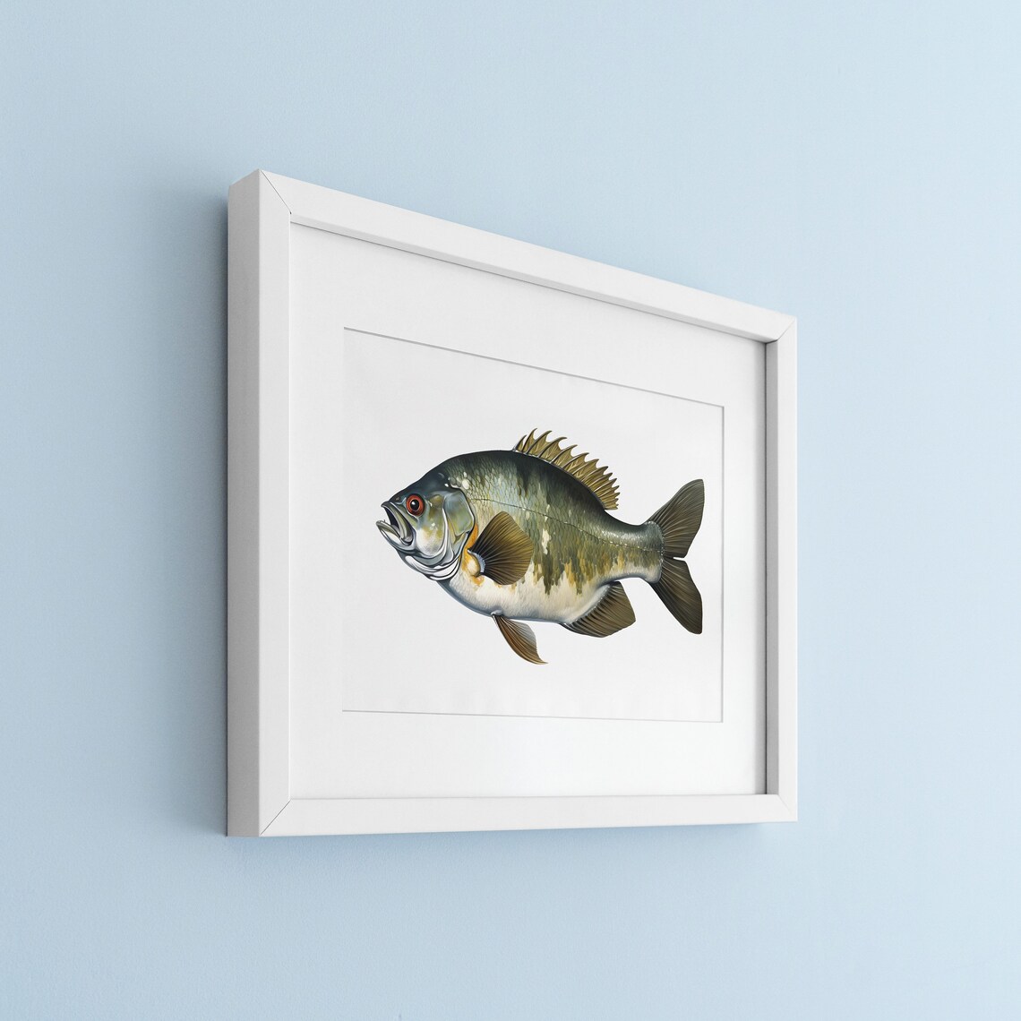 Vintage Piranha Fish Illustration Art Print - Image 3
