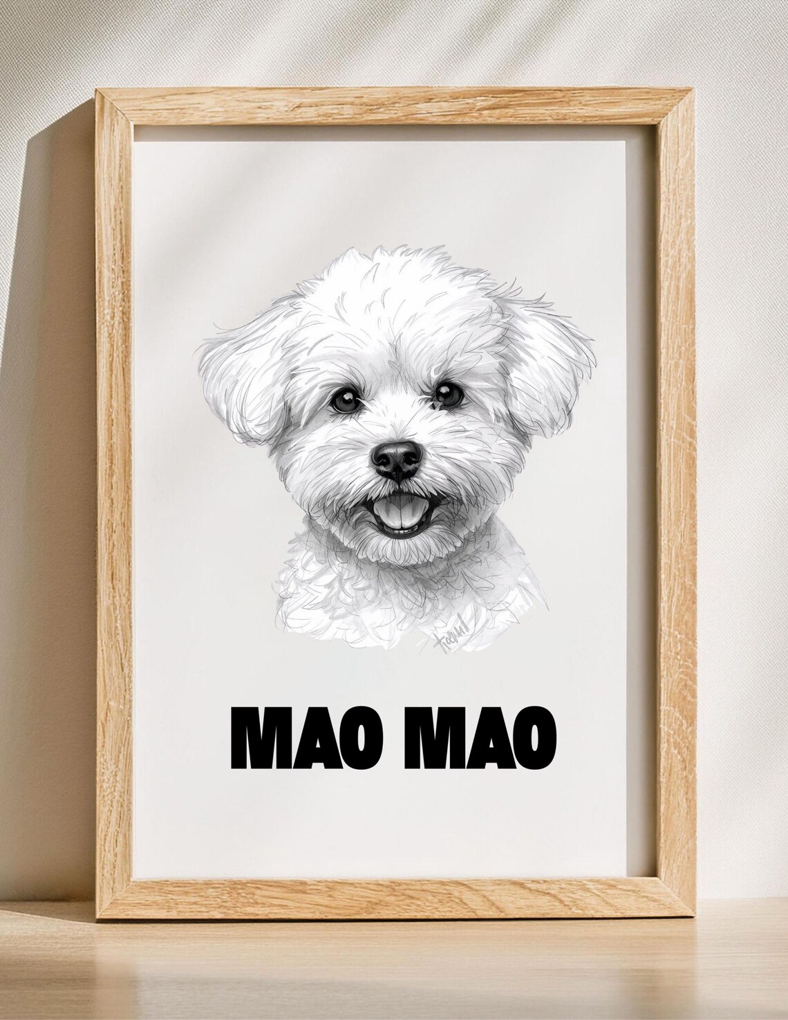 Personalized Watercolor Pet Portrait, Memorial Art