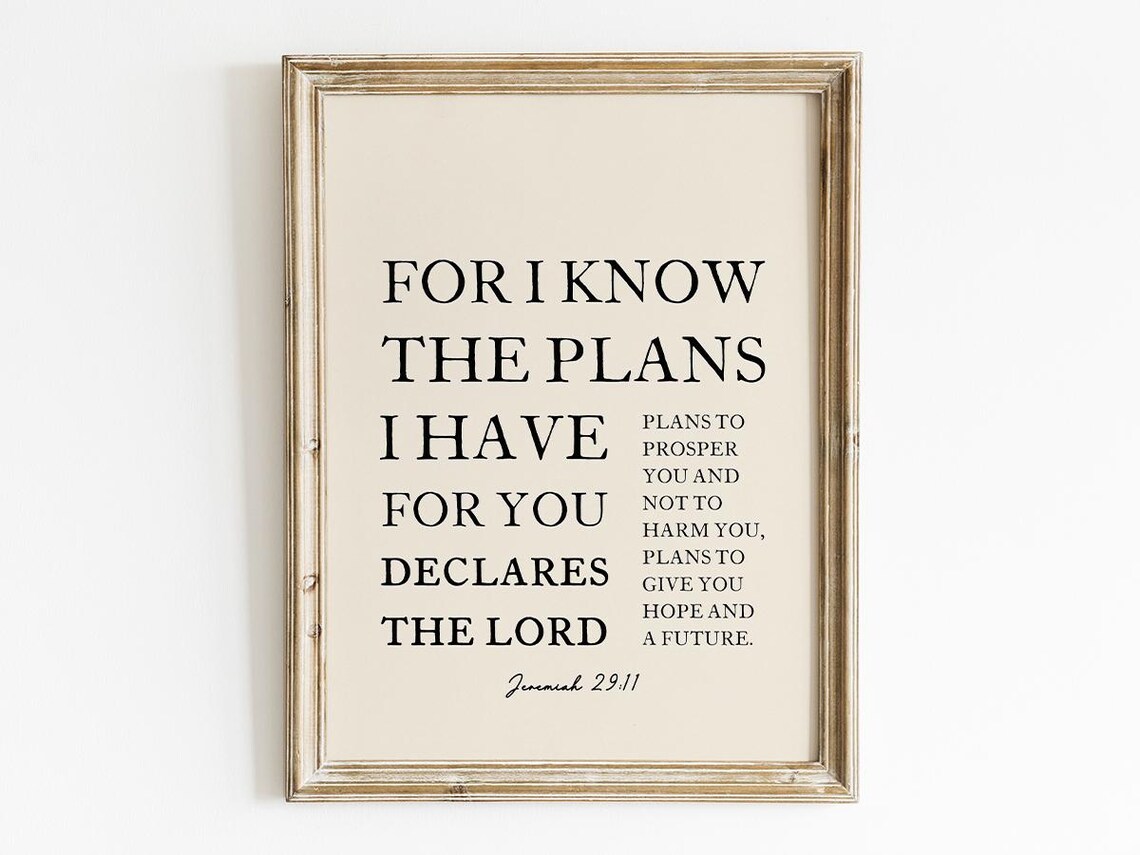 For I Know The Plan I Have For You, Boho