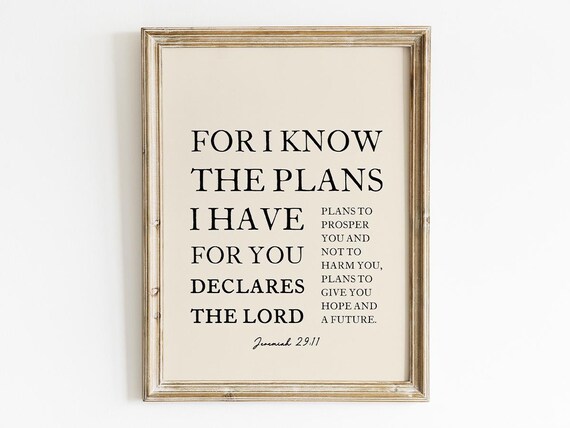 For I Know The Plan I Have For You, Boho
