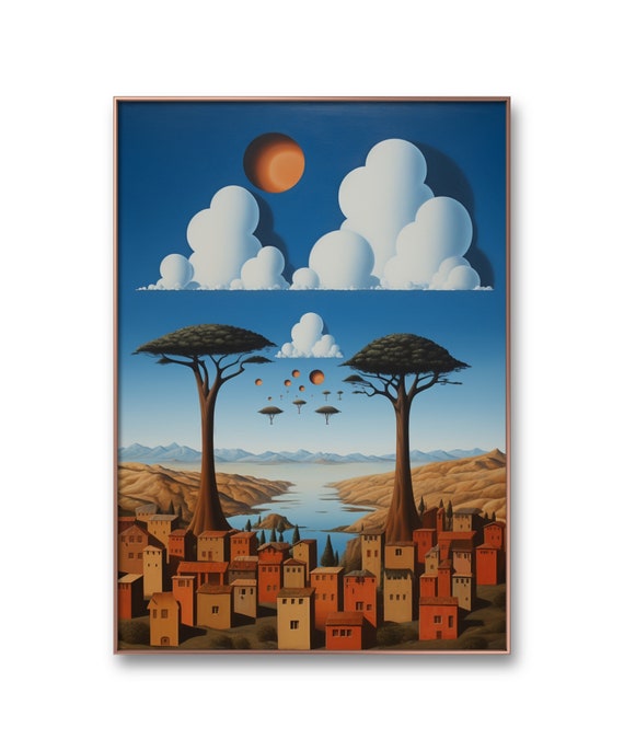 Madagascar Surreal Africa Wall Art