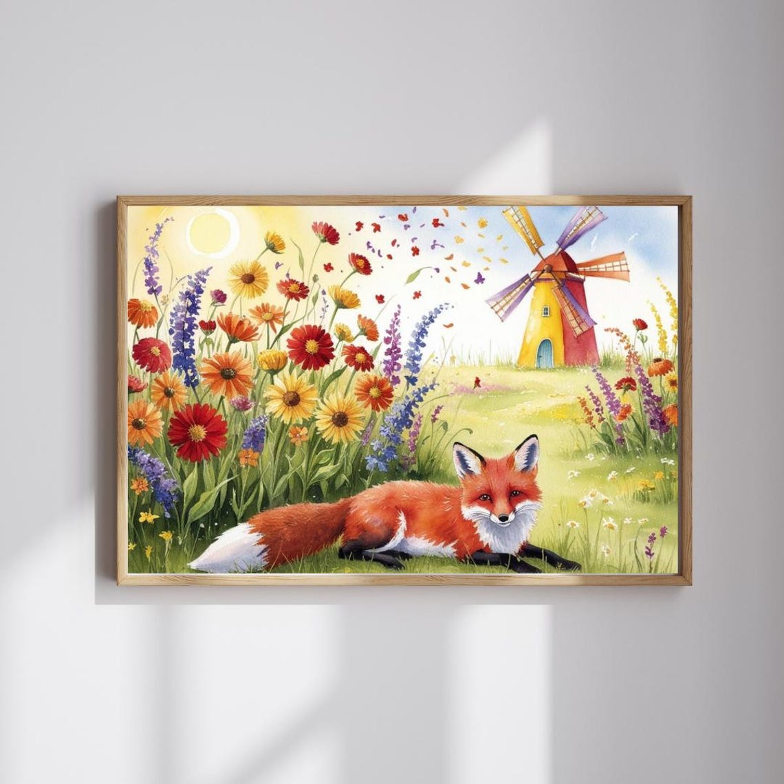 Charming Fox Jigsaw Puzzle Family Fun Nature Lovers Gift