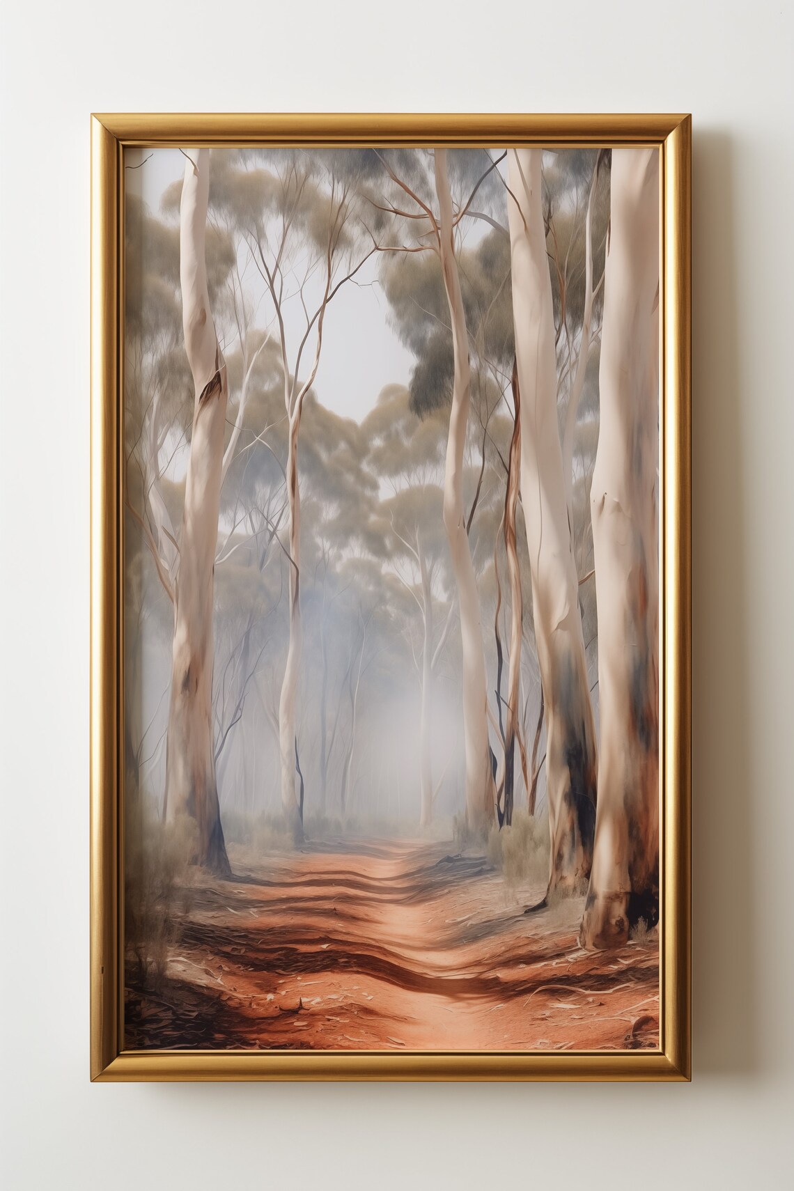 Australian Eucalyptus Trees Art Print, Outback Bush - Image 6