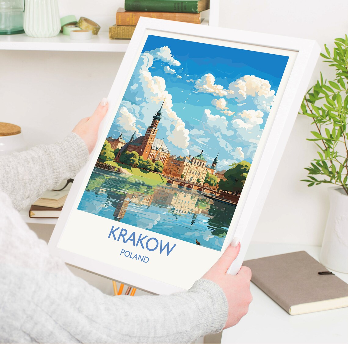 Krakow Travel Poster, Poland Travel Print - Image 5