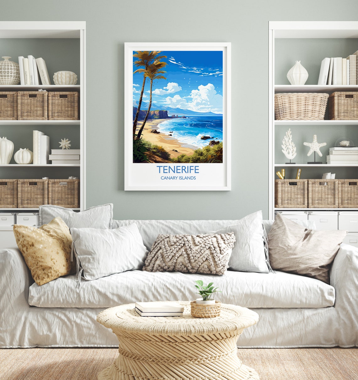 Tenerife Art Lovers Gift Wall Art Print - Image 4