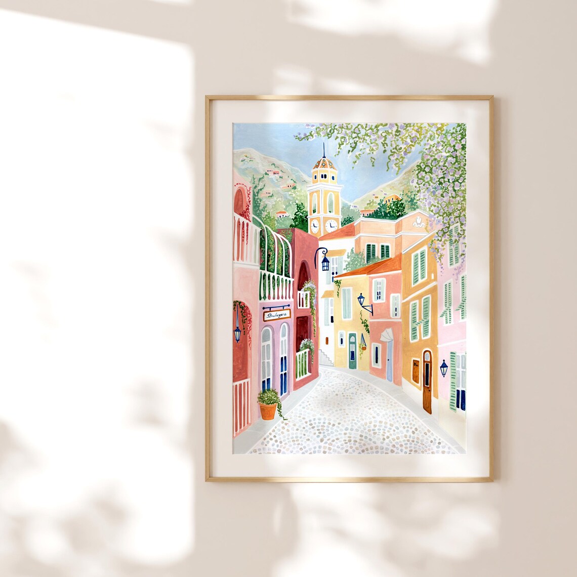 Villefranche Sur Mer Travel Poster, South of France - Image 3