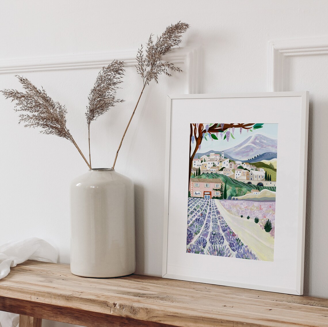 Provence Travel Poster, Lavender Fields, France - Image 5