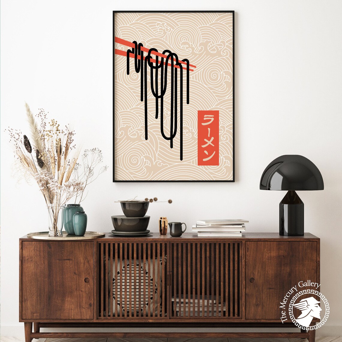 Ramen Noodle Print, Japanese Food Art Print - Image 5