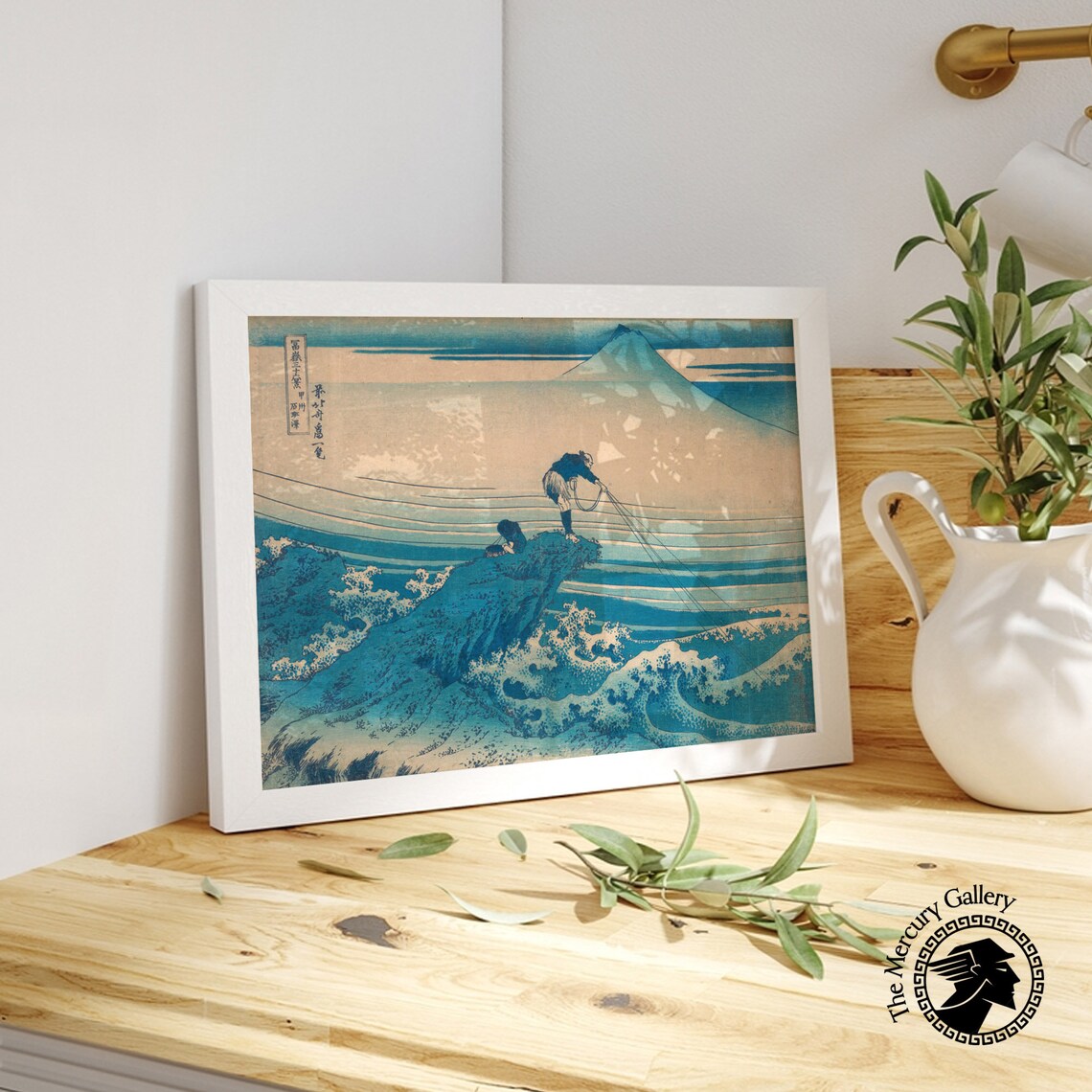 Hokusai Kajikazawa In Kai Province Art Print - Image 4