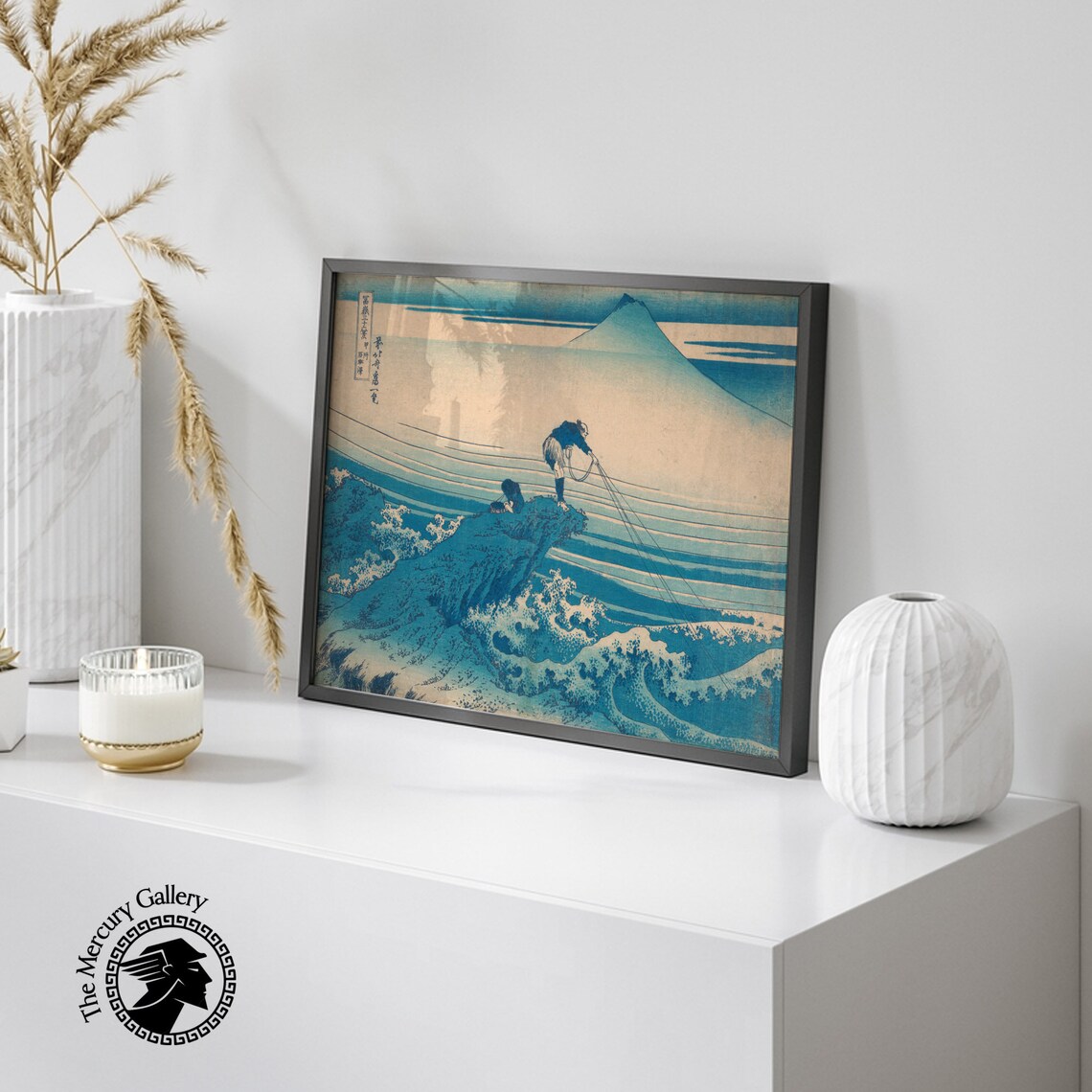Hokusai Kajikazawa In Kai Province Art Print - Image 2