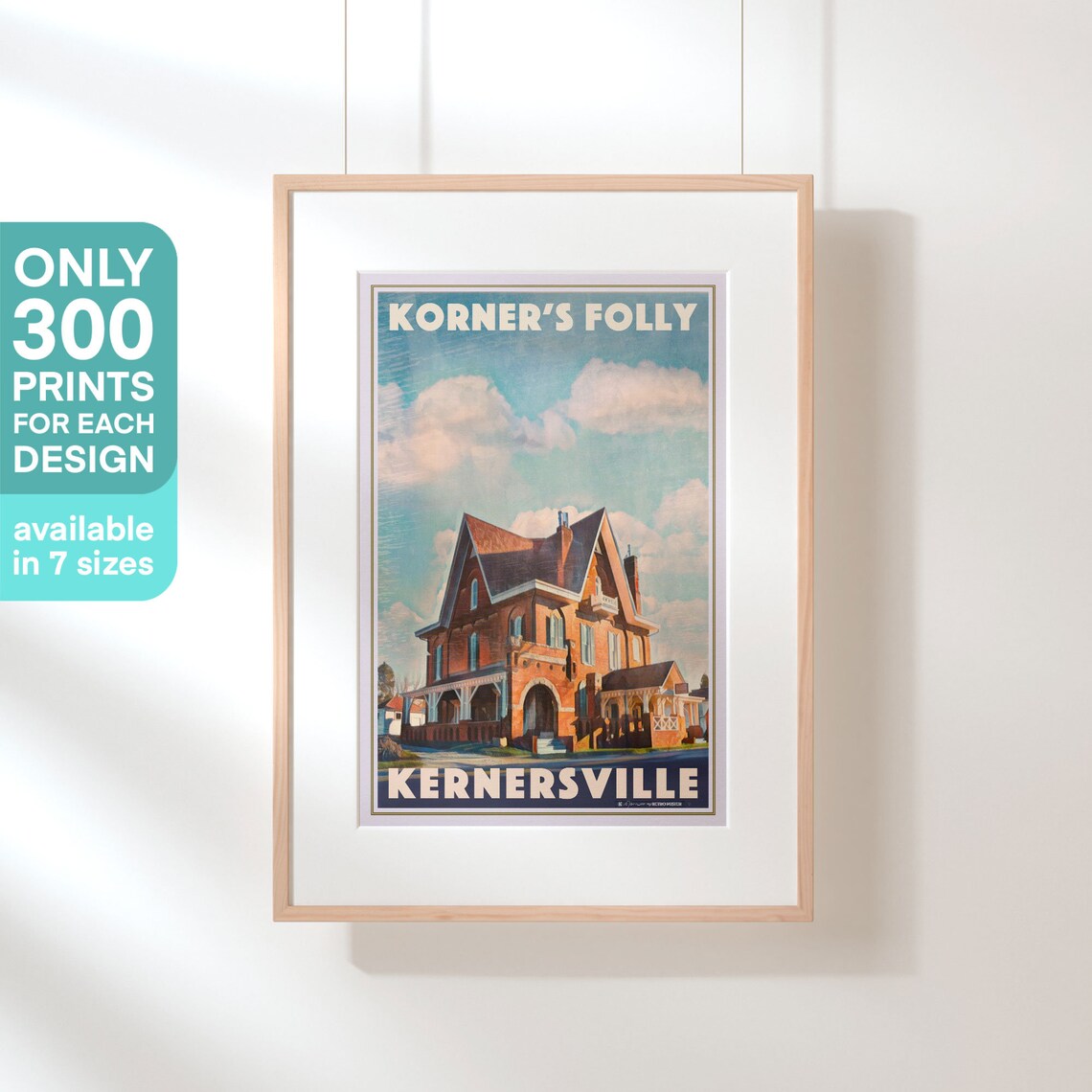 Korners Folly Victorian Mansion Kernersville North Carolina Poster - Image 3