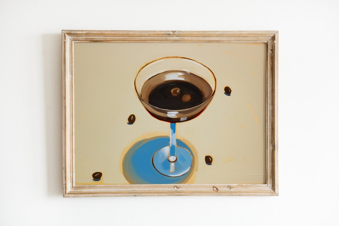 Espresso Martini Apartment Poster