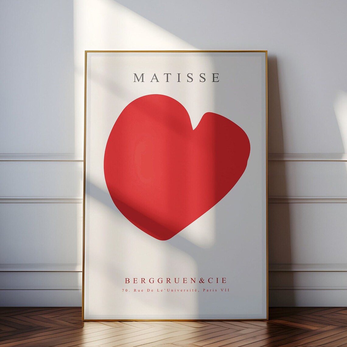 Henri Matisse Heart Minimalist Art Print - Image 2