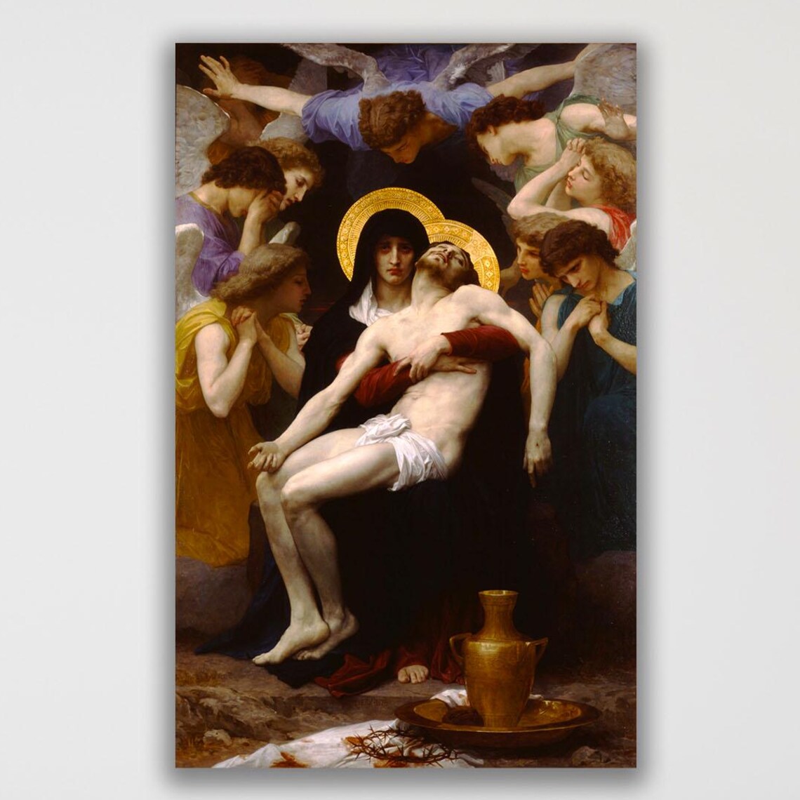 Piet By Bouguereau Religious Wall Art Print