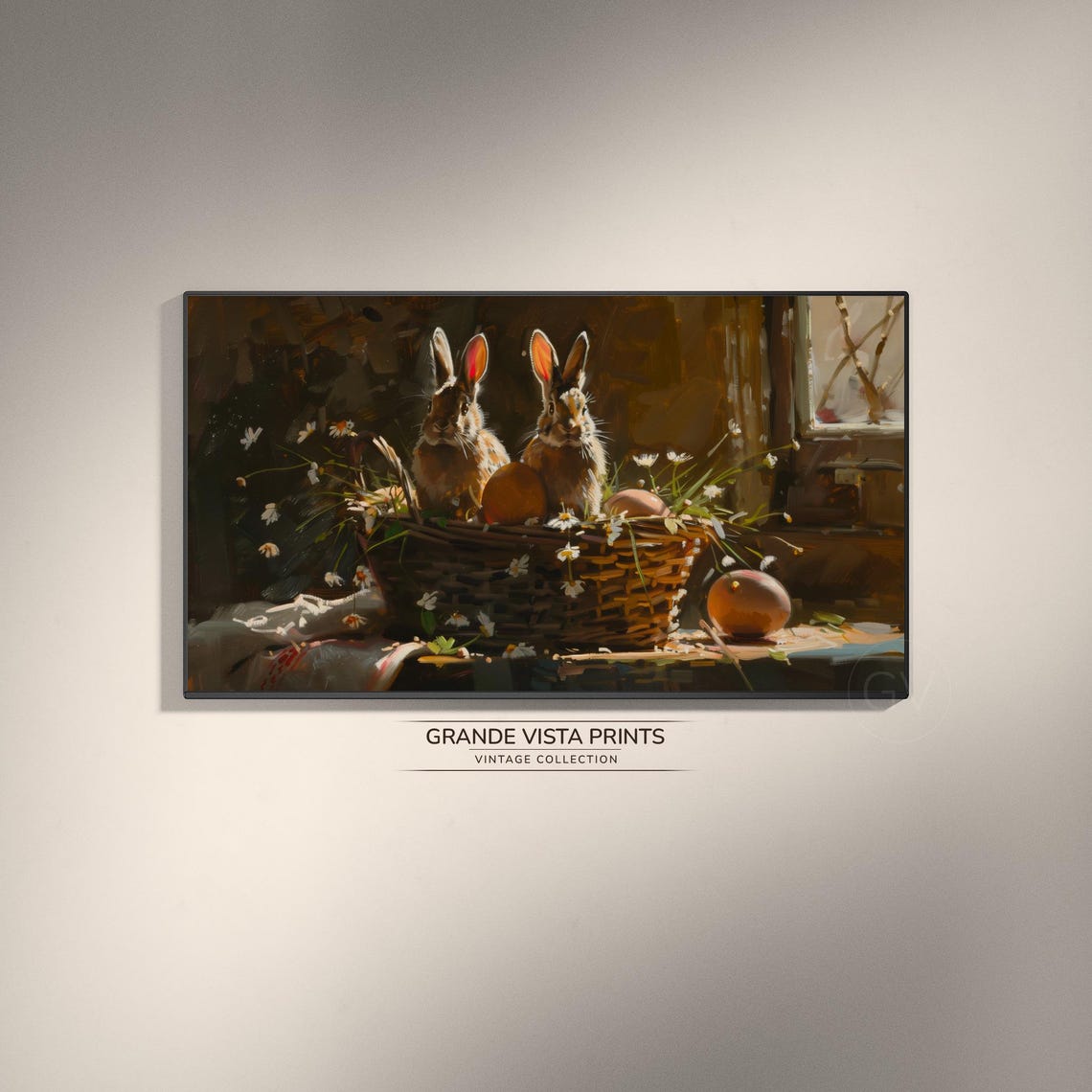 Easter Home Decor, TV Artwork