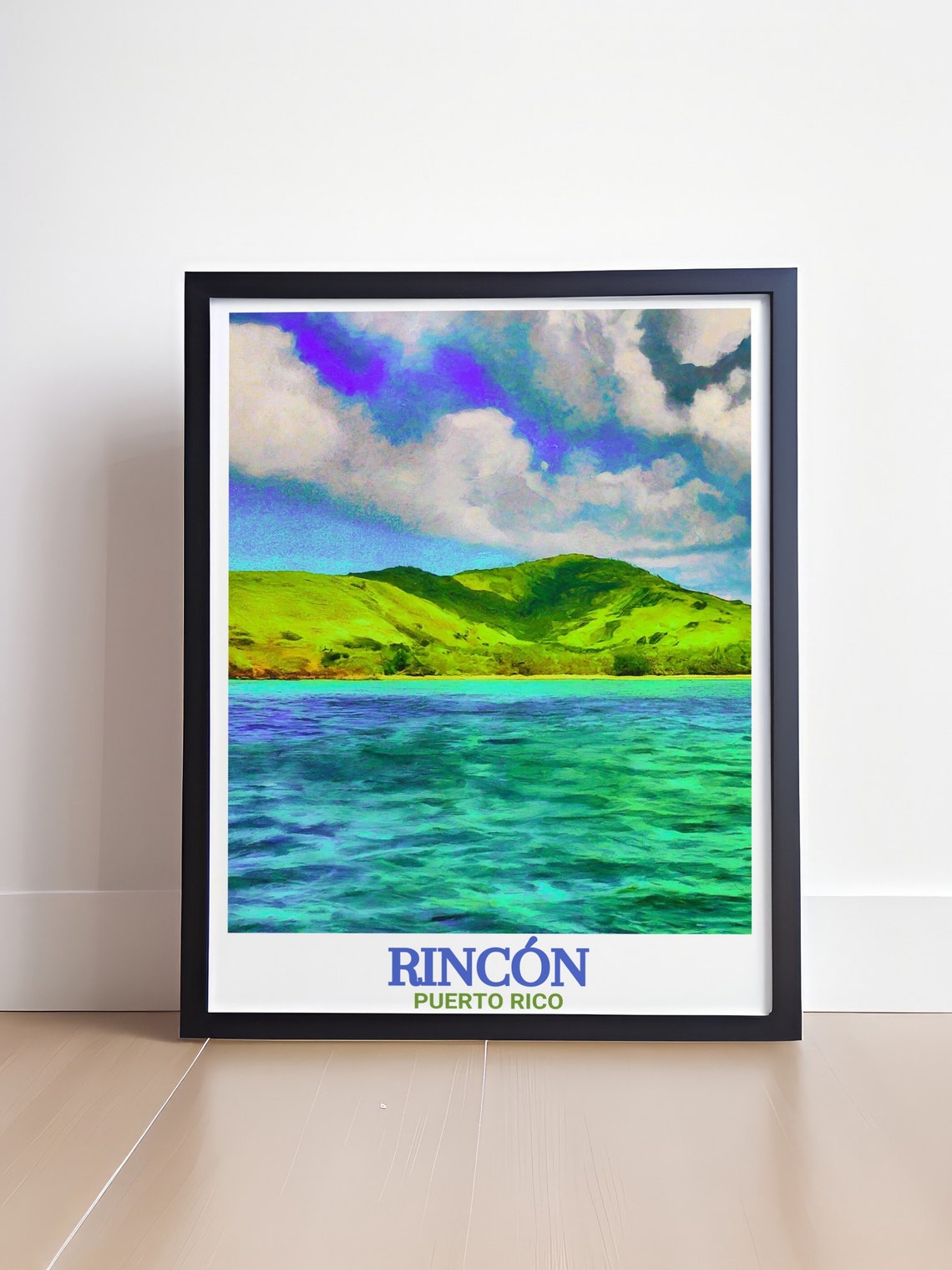Rincn Travel Posters Desecheo Island Art Collection Puerto Rico Scenic Prints Desecheo Island Wonders Puerto Rico Travel Art - Image 4