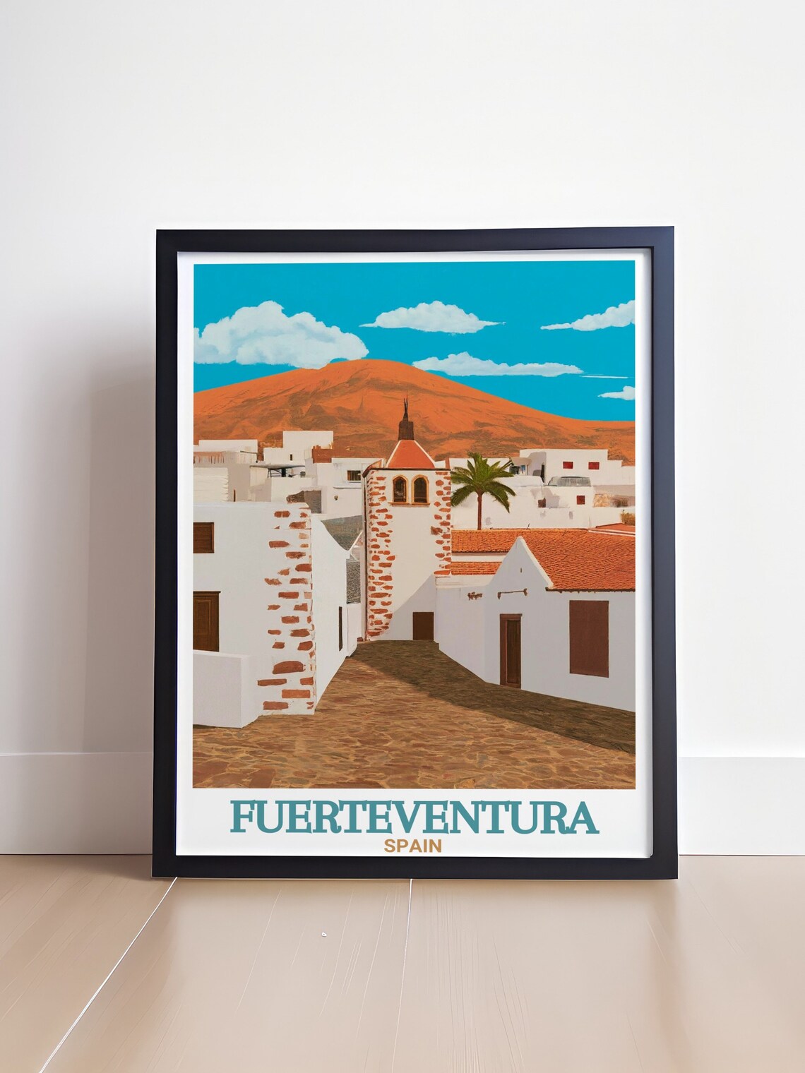 Fuerteventura Betancuria Old Town Church Canary Islands Poster - Image 4