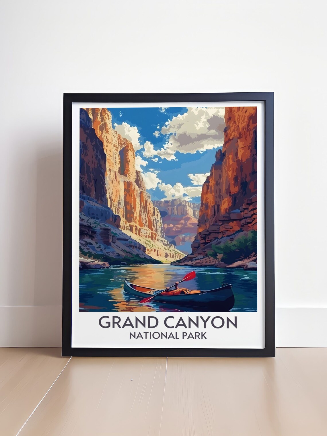 Grand Canyon National Park Art Arizona Trail And Colorado River Art Discover The Beauty Of The Arizona Trail - Image 4