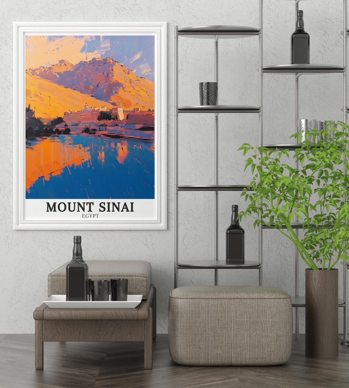 Mount Sinai Egypt Saint Catherine Monastery Mountains Poster - Image 2