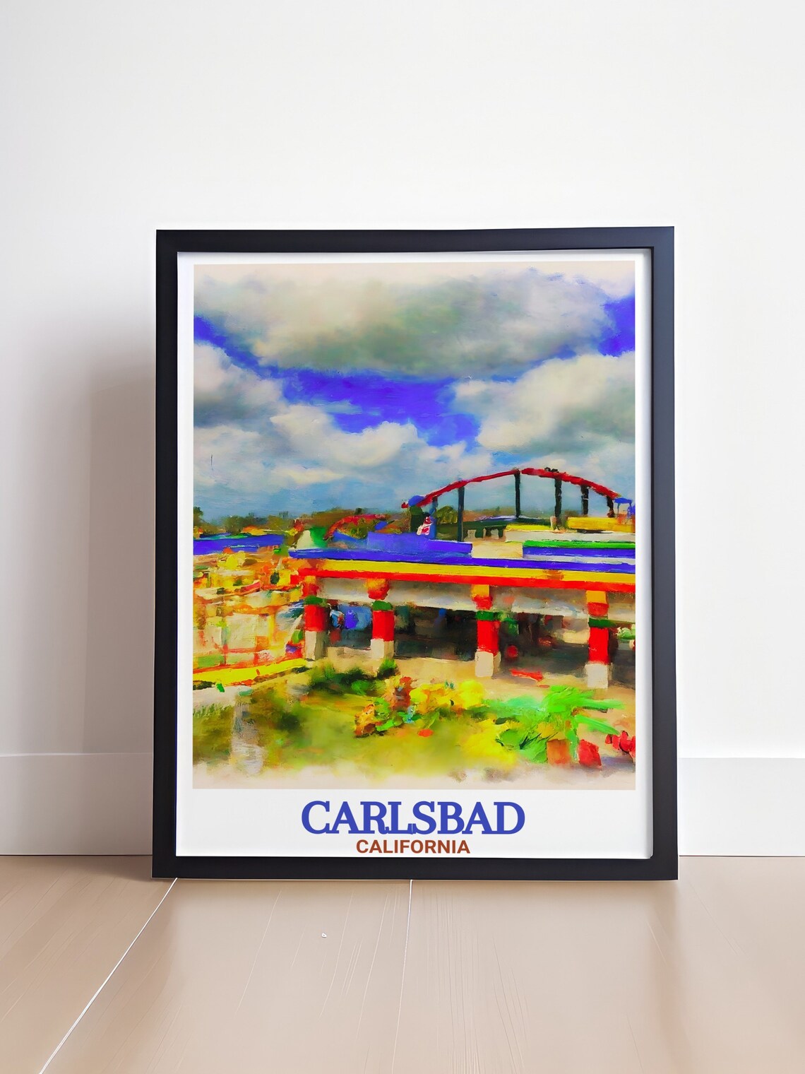 Carlsbad California LEGOLAND Resort Family Theme Park Travel Poster - Image 4