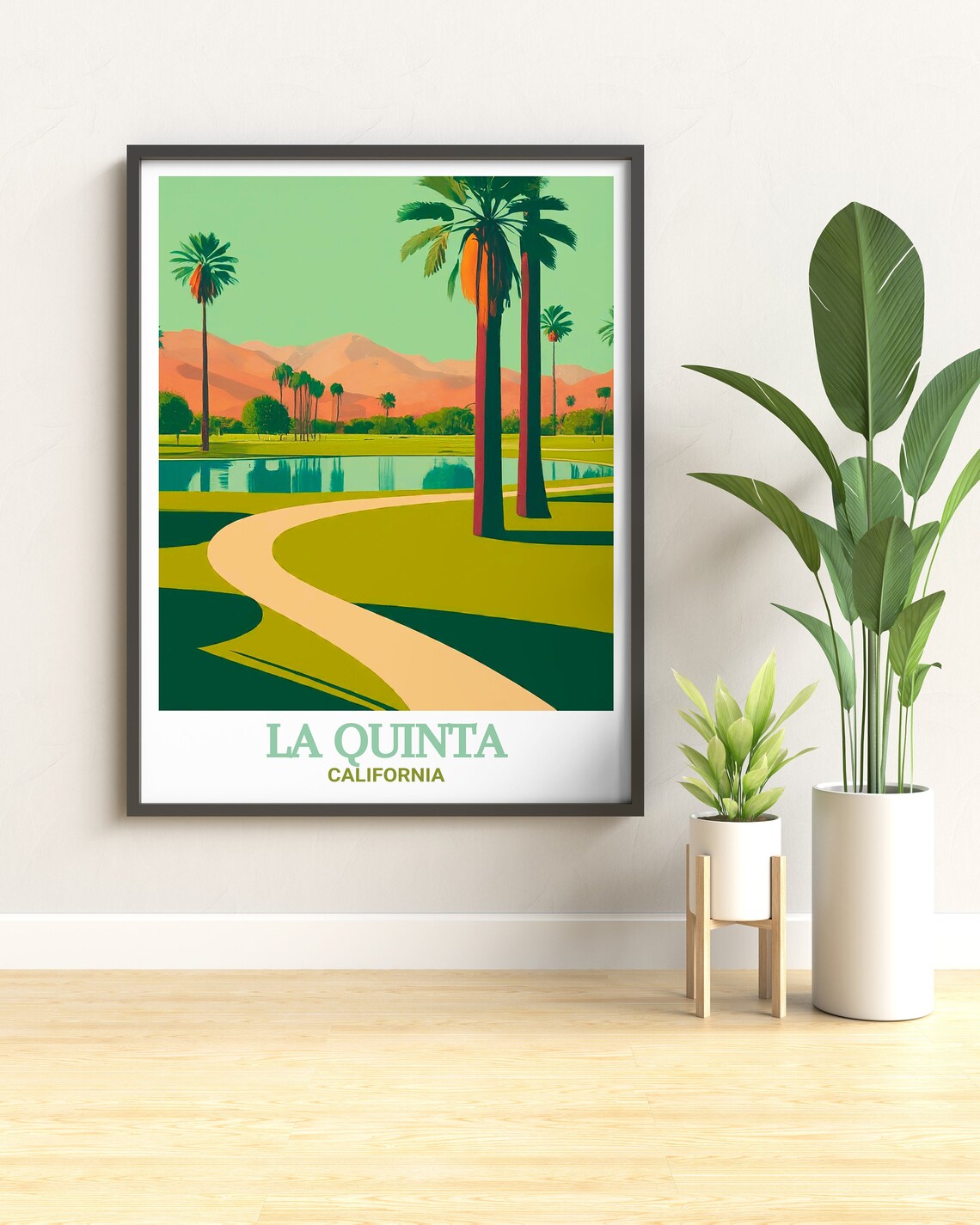 La Quinta Civic Center Park Travel Poster Art Print - Image 2