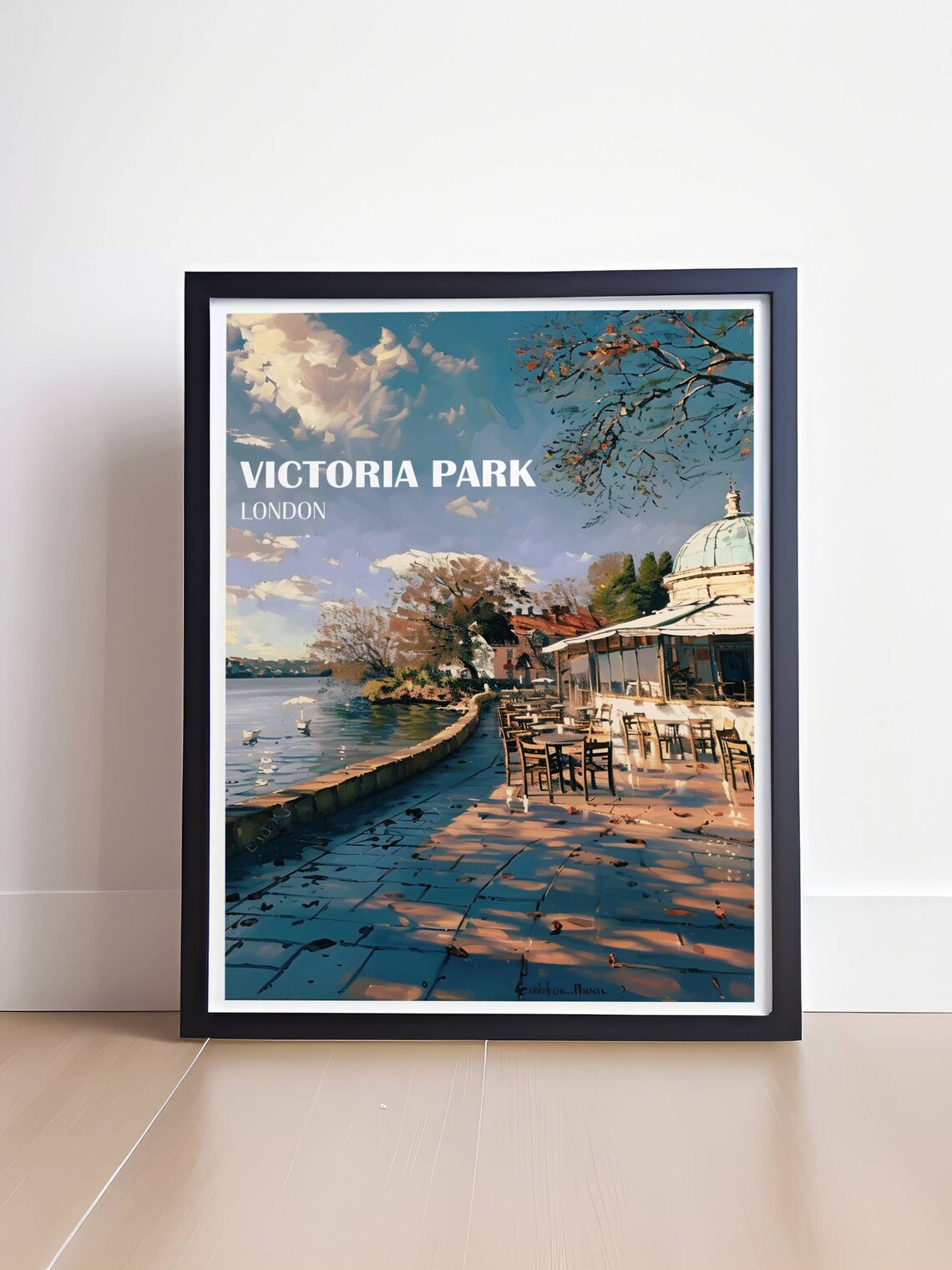 Victoria Park And Hackney Art Collection East Londons Vibrant Culture Through Art Prints Beauty Of East London Captured In Art Prints - Image 4
