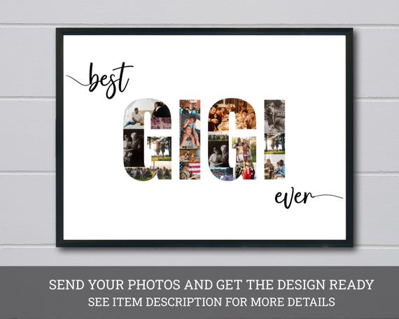 Personalized Gigi Photo Collage Best Gigi Ever Mothers Day Gift For Grandma Gigi Picture Collage Gigi Gift From Grandkids Gift For Gigi