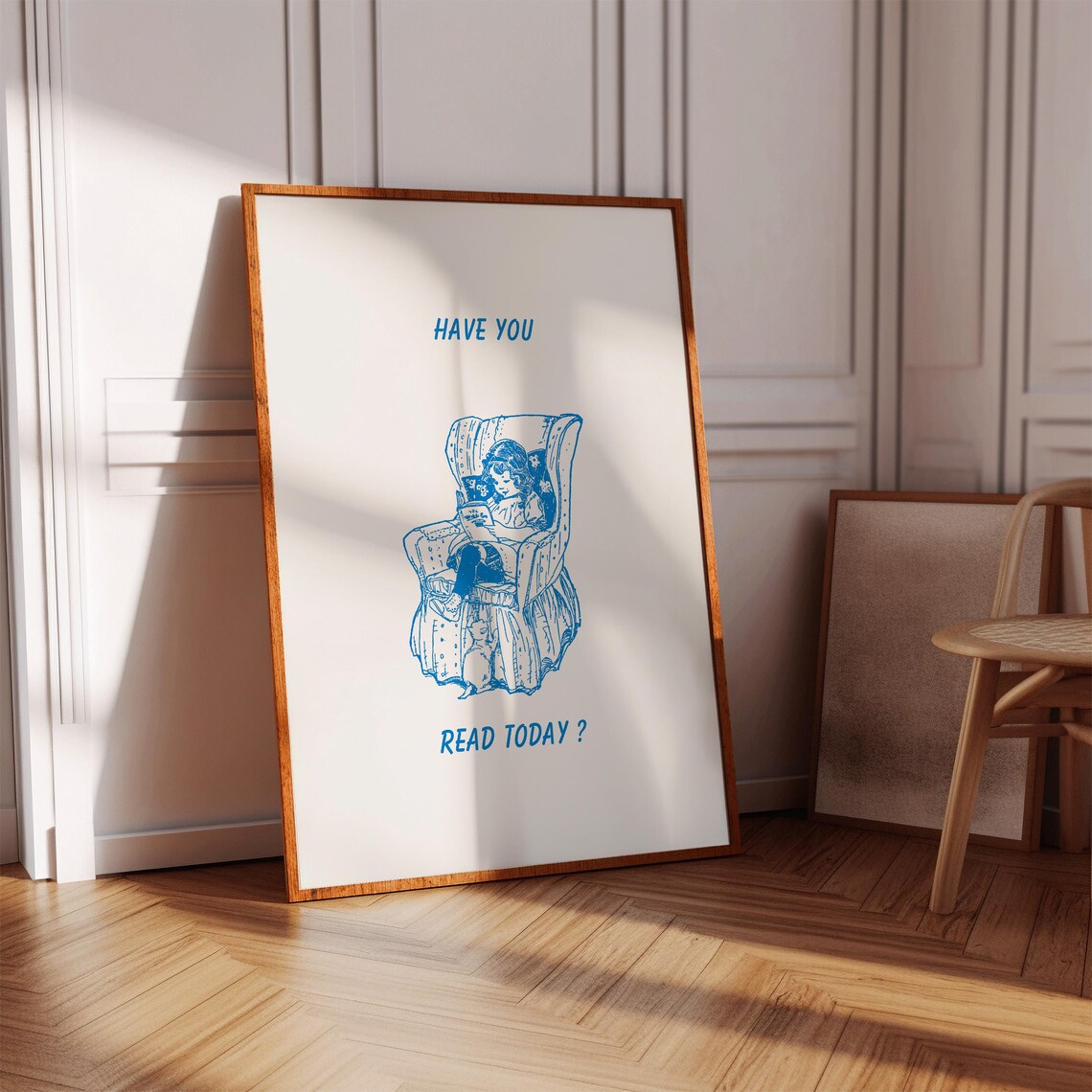 Have You Read Today? Vintage Reading Poster Print - Image 2