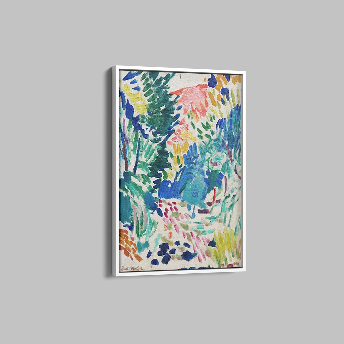 Henri Matisse Fauvist Landscape Colorful Garden Art Reproduction Poster - Image 3