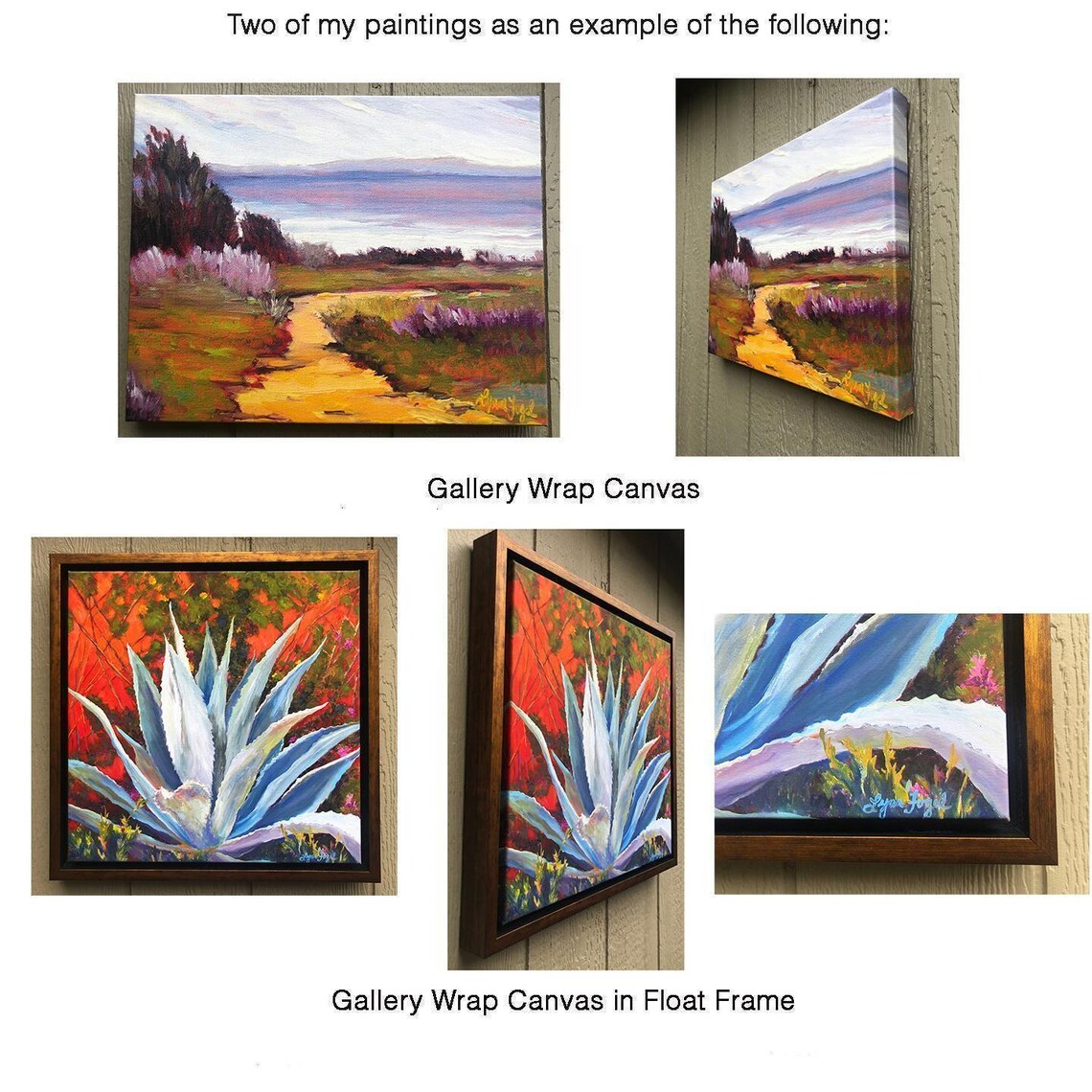 Sonoran Desert Saguaro Cactus Landscape Art Print - Image 2