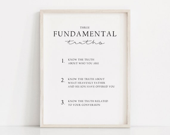Russell M. Nelson Latter Day Saint Quote Art Print