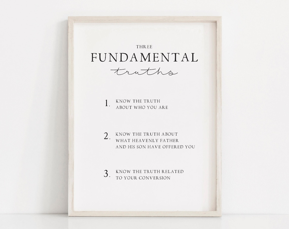 Russell M. Nelson Latter Day Saint Quote Art Print