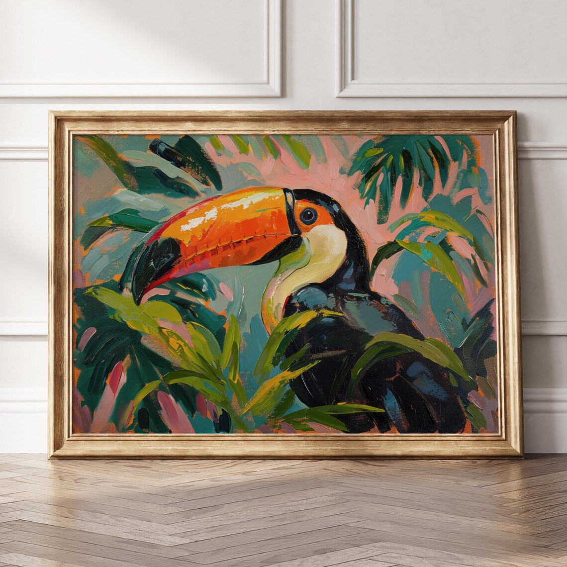 Toucan Tropical Bird Preppy Room Decor Art Print - Image 5