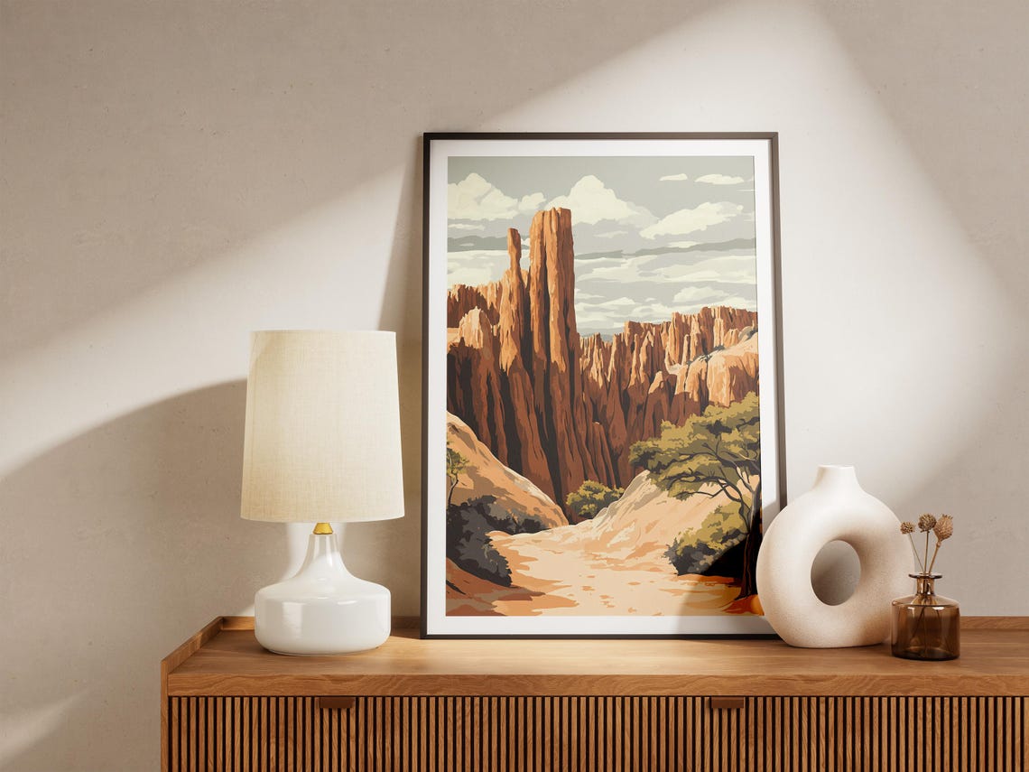 Tsingy de Bemaraha Madagascar Limestone Spires Stone Forest Poster - Image 5