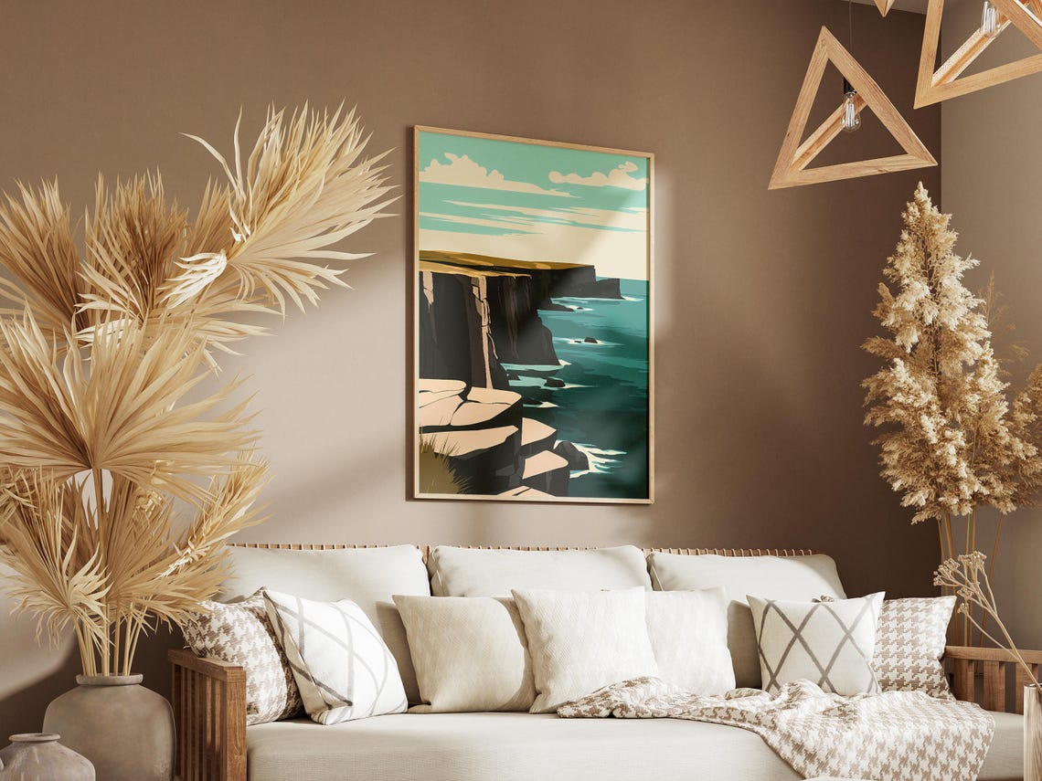 Mistaken Point Newfoundland Poster Canada Ocean Cliffs Landscape - Image 3
