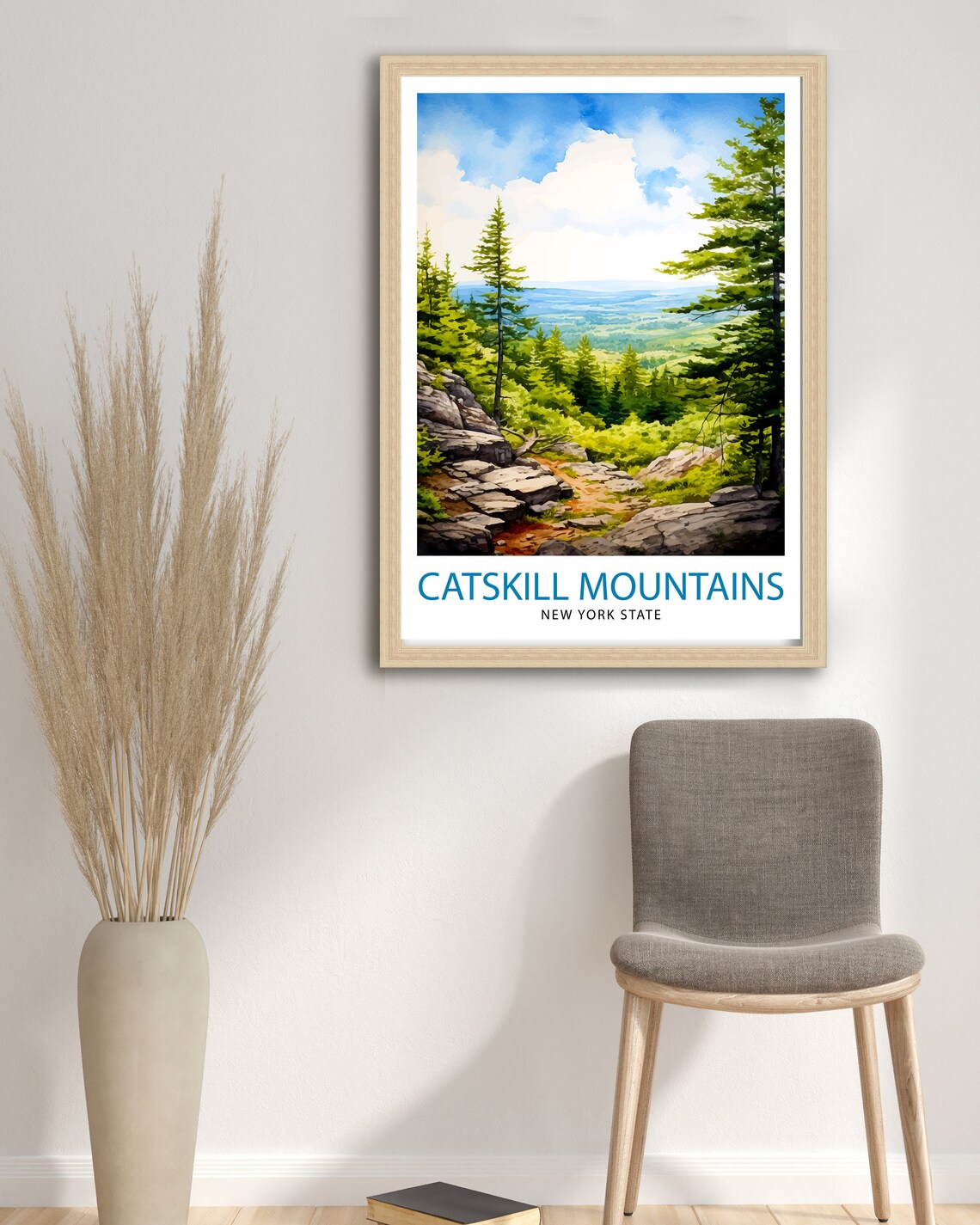 Catskill Mountains New York State Travel Poster - Image 3