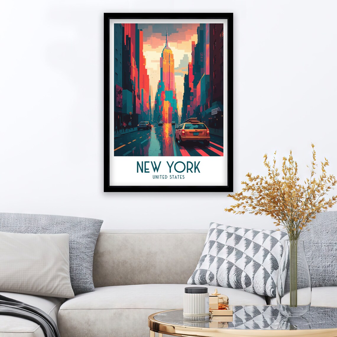New York Travel Poster, NYC Illustration - Image 2