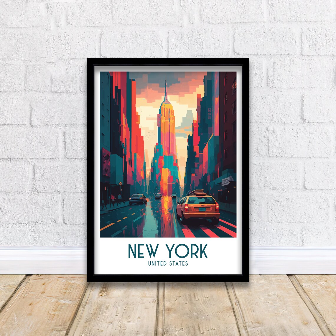 New York Travel Poster, NYC Illustration - Image 3