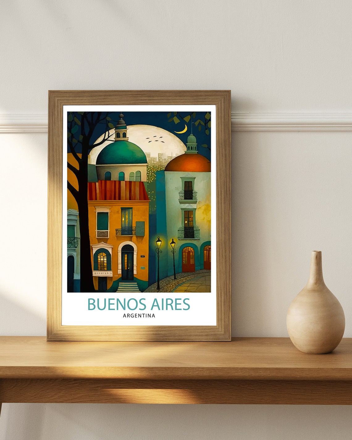 Buenos Aires Argentina Travel Print Buenos Aires Wall Art Buenos Aires Poster Argentina Travel Prints Buenos Aires Art Print Buenos Aires - Image 2