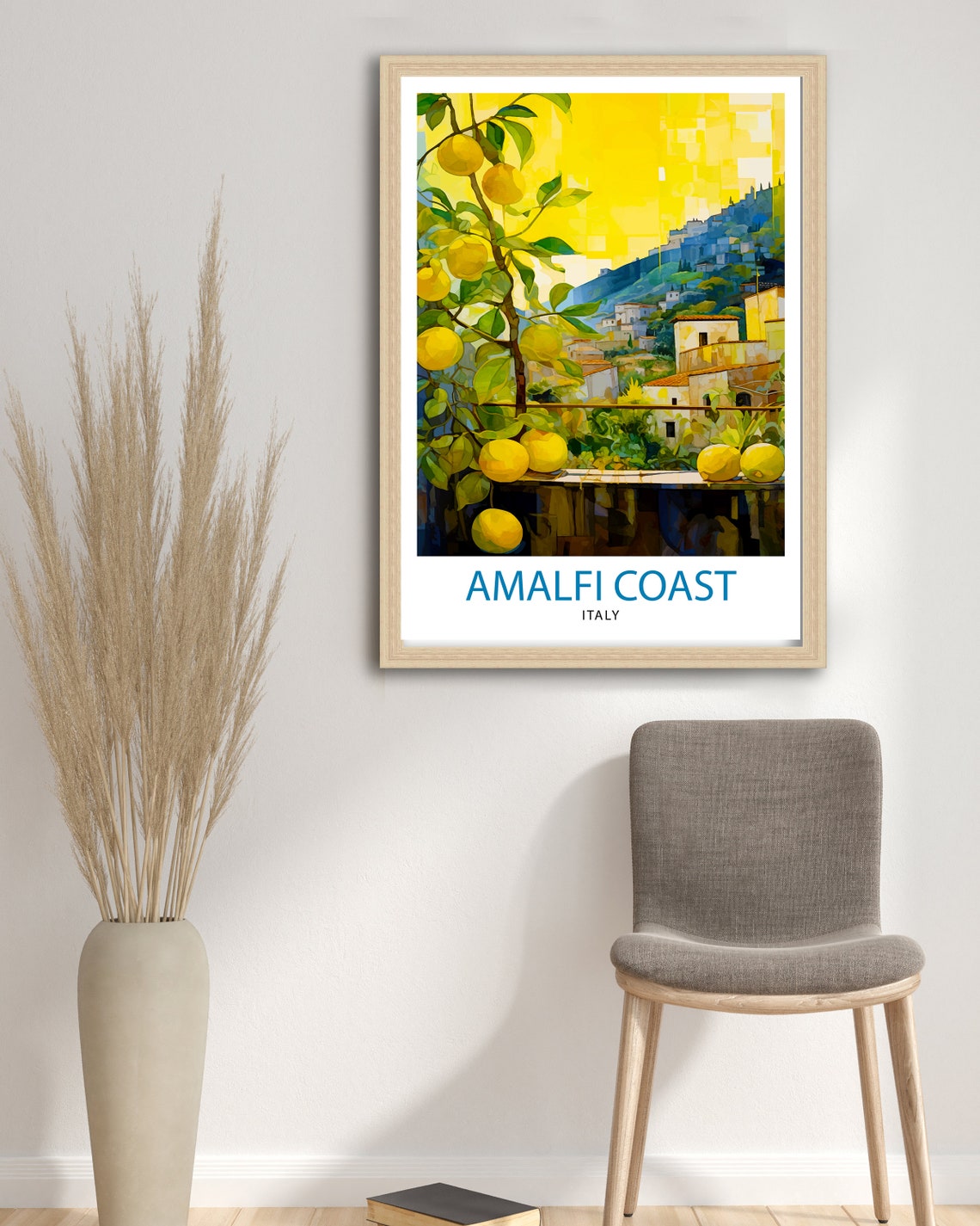 Amalfi Italy Travel Print Amalfi Wall Decor Amalfi Poster Amalfi Art Print Amalfi Wall Art Amalfi Home Living Decor Gift For Amalfi - Image 3