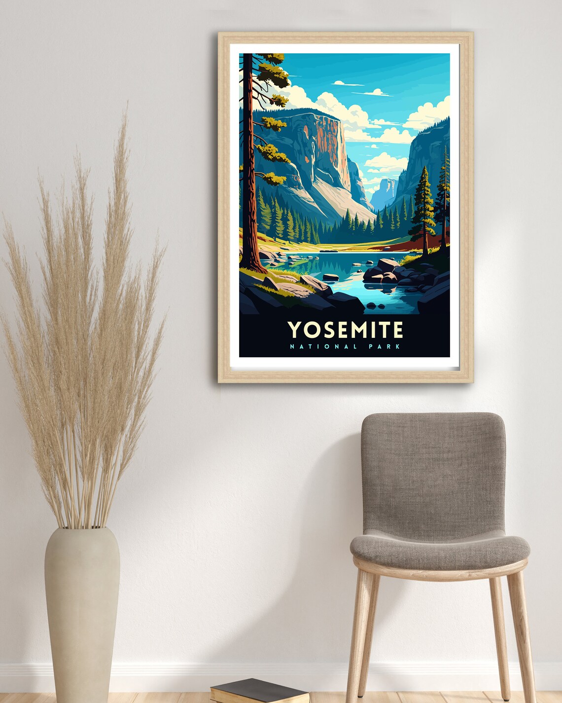 Yosemite National Park Travel Poster, Wall Decor - Image 2