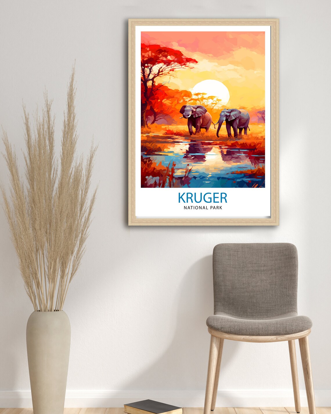 Kruger National Park Home Dcor Travel Poster - Image 2