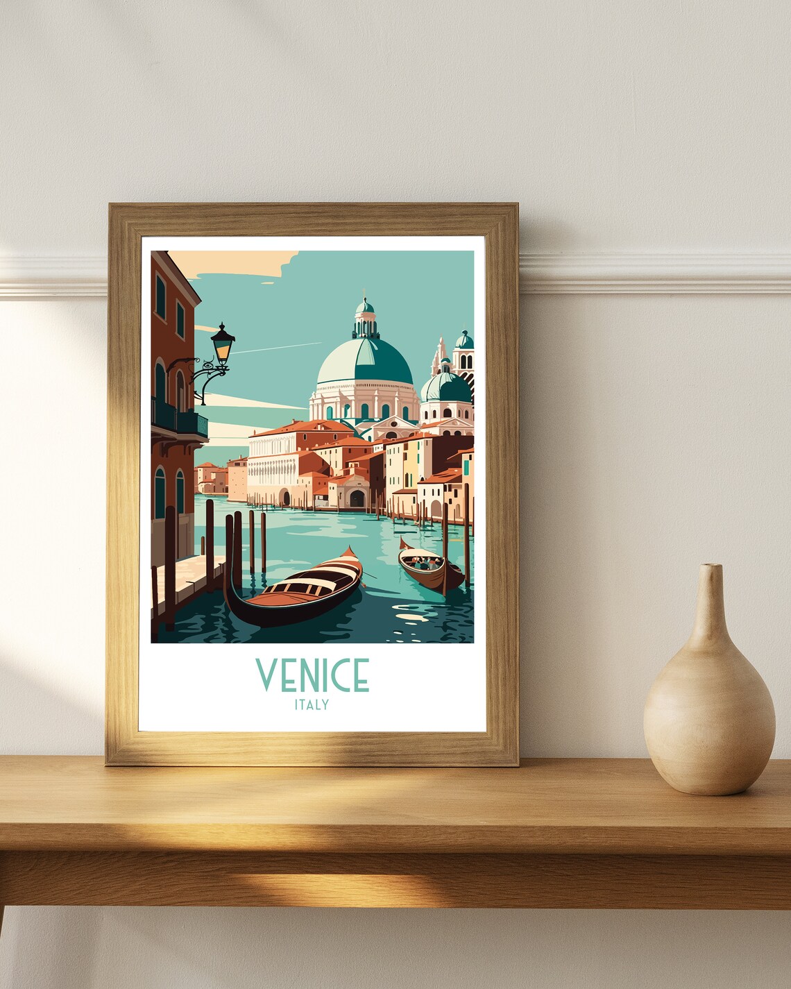 Venice Travel Poster, Venice Italy City Print - Image 2