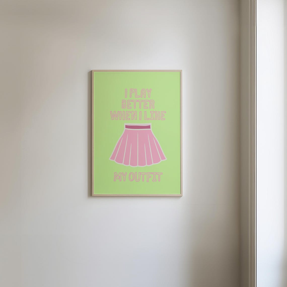 Girly Tennis Print Country Club Aesthetic Wall Art Trendy Tennis Print Retro Sports Poster Tennis Decor Girly Prints - Image 5