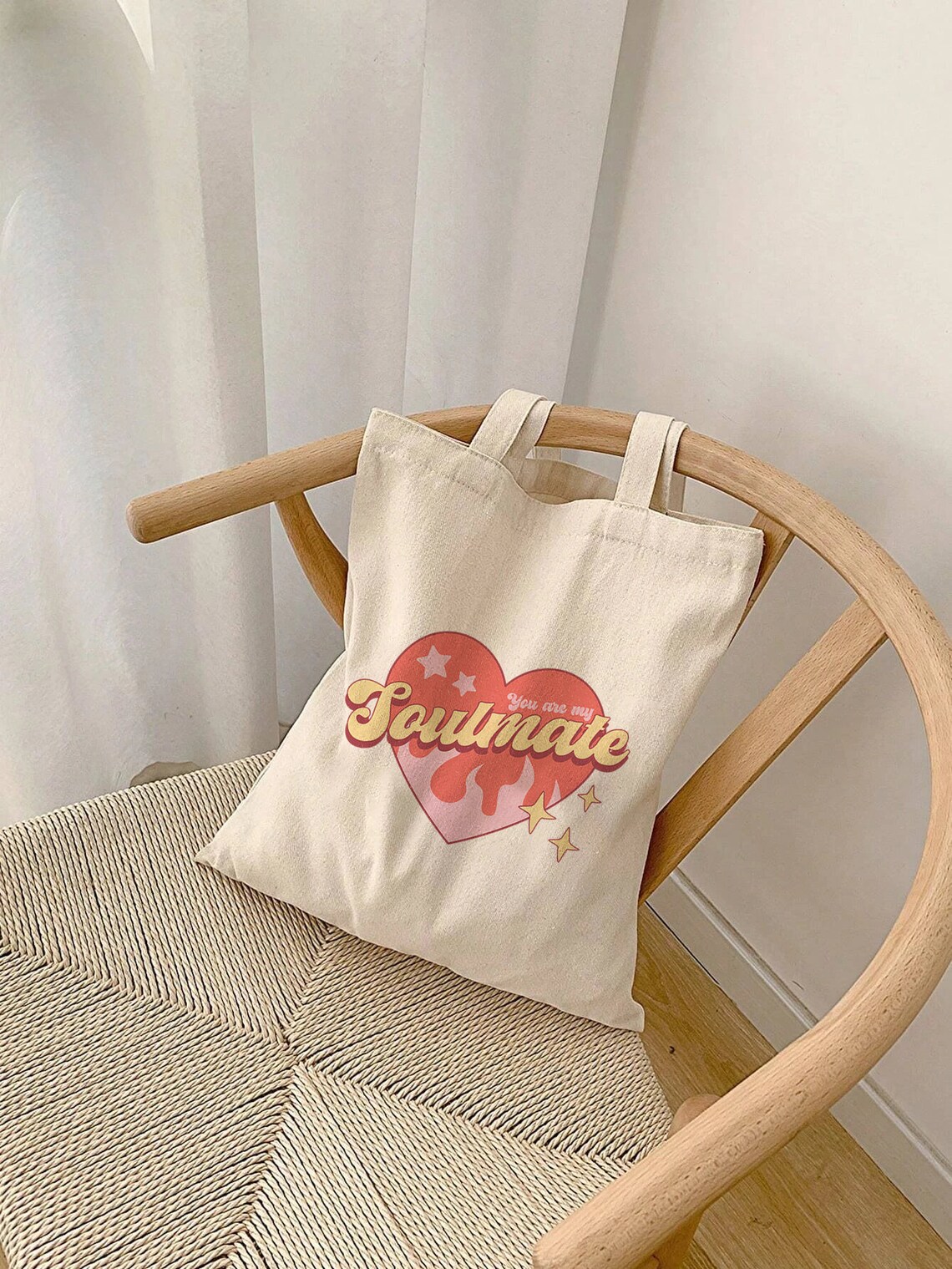 You Are My Soulmate Dripping Heart Retro Valentine Art Print - Image 3