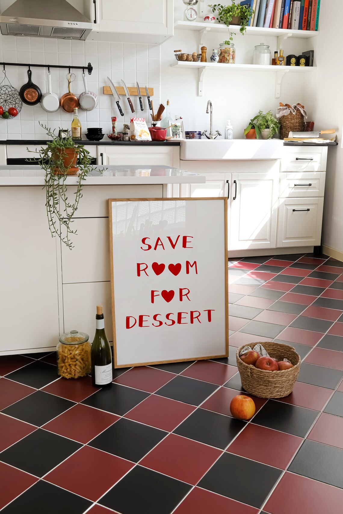 Save Room For Dessert, Aesthetic Kitchen Decor - Image 5
